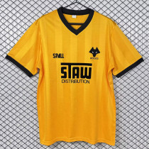 1986-1987 Wolves Home Retro Soccer Jersey