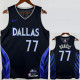 2025-26 Dallas Mavericks DONCIC #77 Black City Edition Top Quality Hot Pressing NBA Jersey(V领)