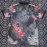 2025-26 RMA Black Polo Short Sleeve (梅花龙)