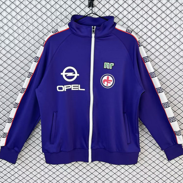 1985-1986 Fiorentina Purple Jacket #单夹克