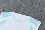 2026-27 Argentina White Tank top and shorts suit