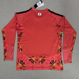 2026-27 Japan Red Goalkeeper Long Sleeve Soccer Jersey (长袖)