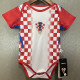 2026 Croatia Home World Cup Baby Infant Crawl Suit