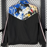 2026-27 Man Utd Black White Windbreaker
