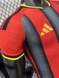 2026-27 Belgium Red Grey Special Edition Player Version Soccer Jersey