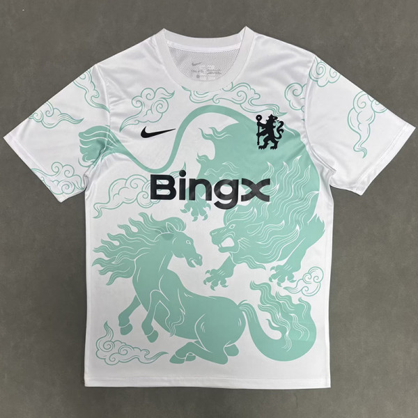 2026-27 CHE White Green Training shirts