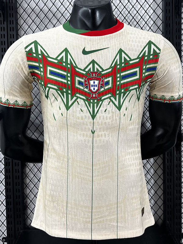 2026-27 Portugal Beige Special Edition Player Version Training shirts