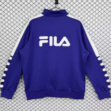 1999-2000 Fiorentina Purple Jacket #单夹克