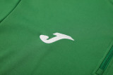 2026 JOM Green Half Pull Tracksuit #816(半拉链)