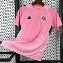 2026-27 Colombia Pink Goalkeeper Fans Soccer Jersey