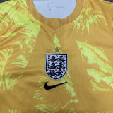 2026-27 England Yellow Goalkeeper Fans Soccer Jersey