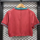 2026-27 World Cup Portugal Home Women Cheerleader Shirt (女啦啦短袖)