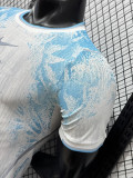 2026-27 Uruguay White Blue Special Edition Player Version Soccer Jersey
