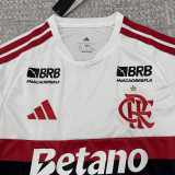 2026-27 Flamengo Away (Print Sponsors) Fans Soccer Jersey (全广告)