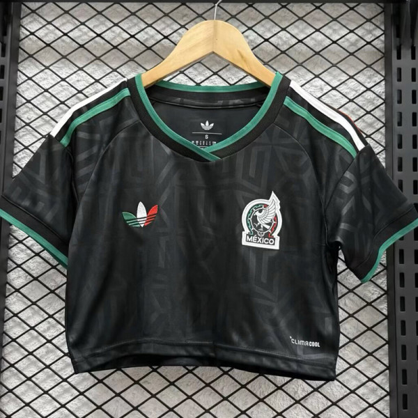 2026-27 World Cup Mexico Third Women Cheerleader Shirt (女啦啦短袖)