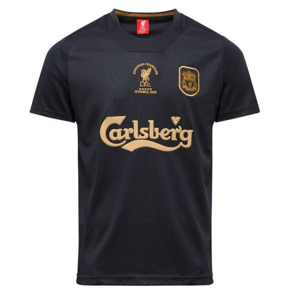 2005 LIV Black Retro Soccer Jersey (纪念版)