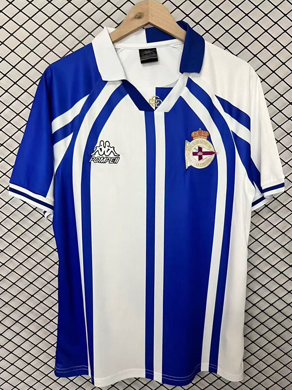 2025-26 La Coruna Blue White Special Edition Fans Soccer Jersey