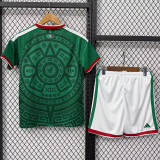 2026-27 Mexico Home Kids Soccer Jersey