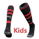 2026-27 ACM Home Black Red Kids Socks(儿童)