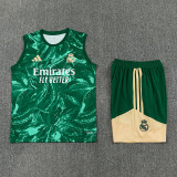 2026-27 RMA Green Tank top and shorts suit