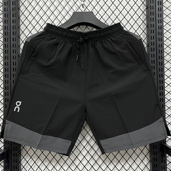 D2601 ON Black Casual Short Pants