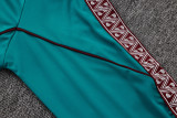 2026-27 Portugal Green Half Pull Tracksuit #B26074(半拉链)