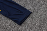 2026-27 France Royal blue Half Pull Tracksuit #B26075(半拉链)
