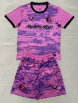 2026-27 Feyenoord Pink Goalkeeper Kids Soccer Jersey