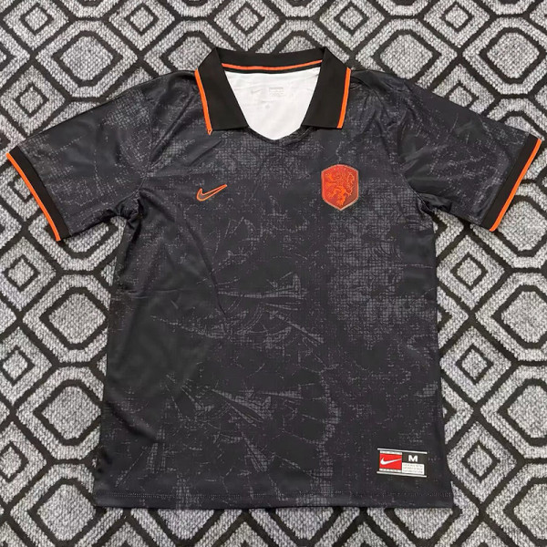 2026-27 Netherlands Black Casual Edition Fans Training shirts