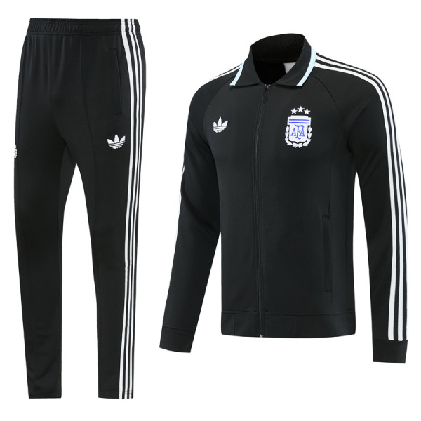2026-27 Argentina Black Jacket Tracksuit #06