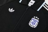 2026-27 Argentina Black Jacket Tracksuit #06