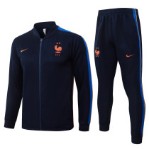 2026-27 France Royal blue Jacket Tracksuit #A26069