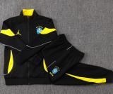 2026-27 Brazil Jordan Black Jacket Tracksuit #A26067