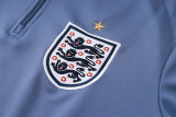 2026-27 England Gray Half Pull Tracksuit (半拉链)