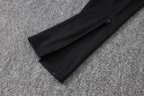 2026-27 Netherlands Black Half Pull Tracksuit (半拉链)