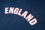 2026-27 England Royal blue Half Pull Tracksuit (半拉链)