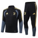 2026-27 JUV Black Half Pull Tracksuit (半拉链)