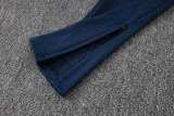 2026-27 England Royal blue Half Pull Tracksuit (半拉链)