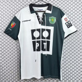 2002-2003 Sporting Lisbon Third Retro Soccer Jersey