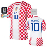 2026 Croatia Home World Cup Legacy Modric #10 Fans Soccer Jersey