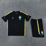 2026-27 Brazil Jordan Black Training Short Suit