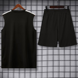 2026-27 PSG Black Tank top and shorts suit
