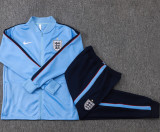 2026-27 England Light blue Jacket Tracksuit #A26070