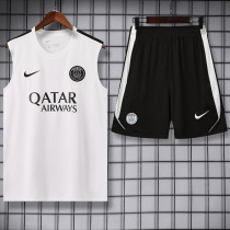 2026-27 PSG White Tank top and shorts suit