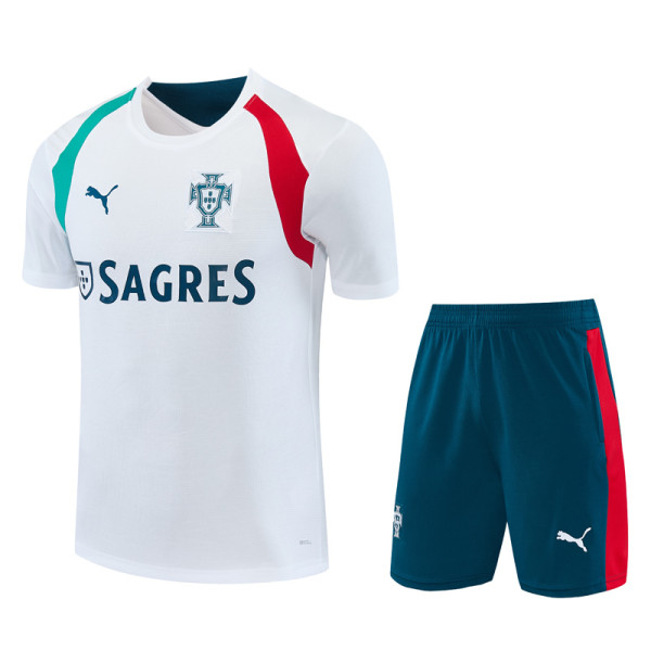 2026-27 Portugal White Training Short Suit