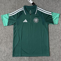 2026-27 Celtic Green Polo Short Sleeve (半拉链)
