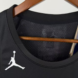 2025-26 Knicks ANUNOBY #8 Black Top Quality Hot Pressing NBA Jersey (Trapeze Edition) 飞人版