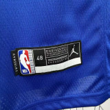 2021-22 Knicks BRUNSON #11 Blue Top Quality Hot Pressing NBA Jersey (Trapeze Edition) 飞人版