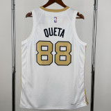 2025-26 Celtics QUETA #88 White City Edition Top Quality Hot Pressing NBA Jersey