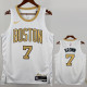 2025-26 Celtics BROWN #7 White City Edition Top Quality Hot Pressing NBA Jersey